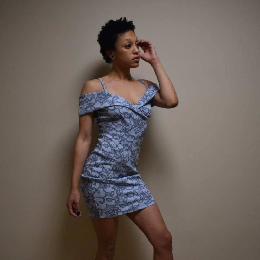 Baby Blue Bodycon